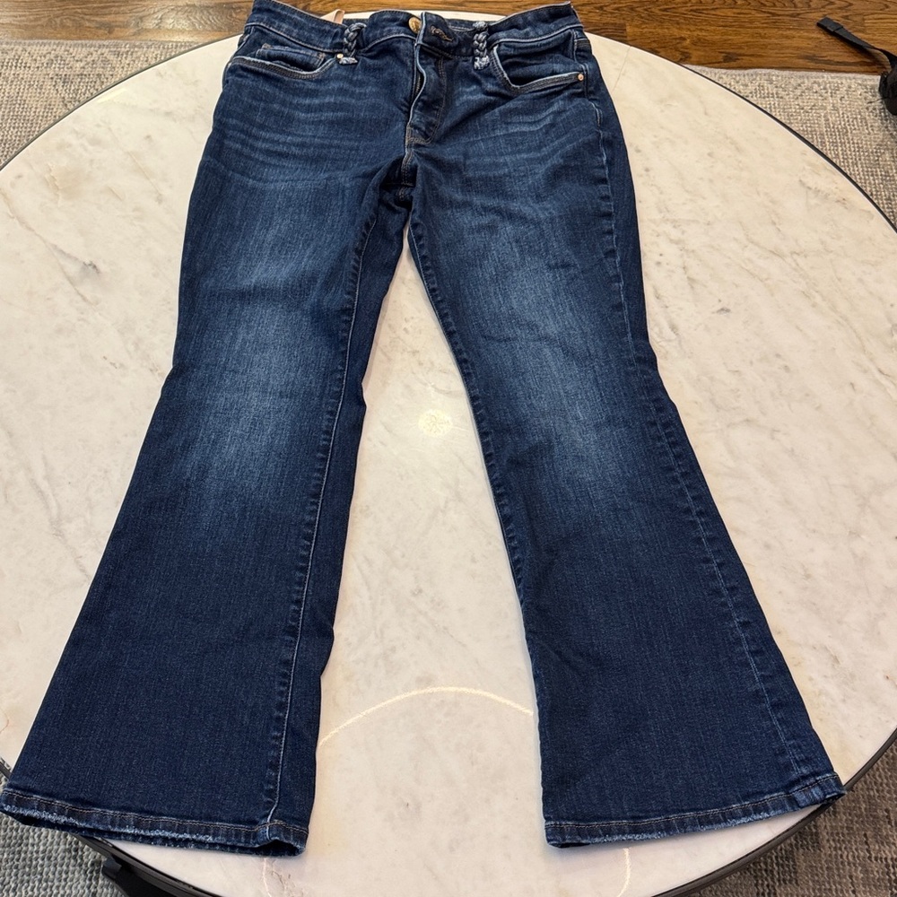 Women's Blue Jeans - Ana high rise fab Ab Flare
